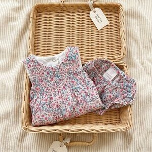 Tommy Bahama Baby Girl Floral Sundress - Size 6-9M - Tropical Spring/Summer